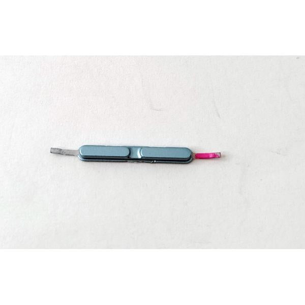 Boton volumen azul claro para Motorola Moto G24 Power calidad premium