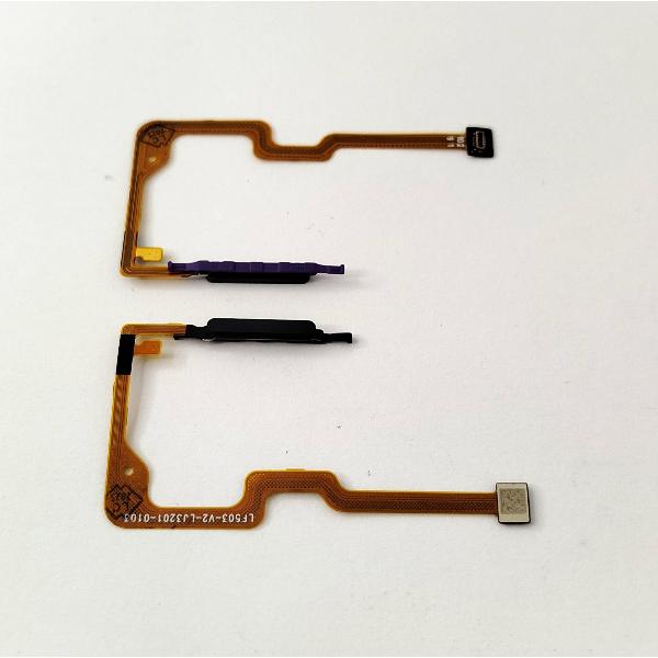 Flex sensor de huella negro para Huawei Honor X6A calidad premium
