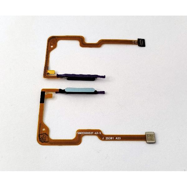 Flex sensor de huella plata para Huawei Honor X6A calidad premium