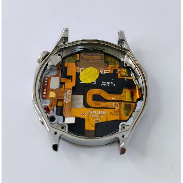 Pantalla lcd para Huawei Watch GT 4 46mm mas tactil negro con marco plata calidad premium