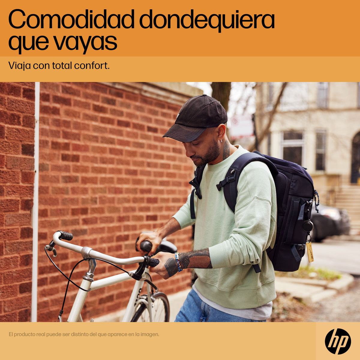 Mochila para portátil Hp travel de 15.6 pulgadas y 25 litros gris hierro