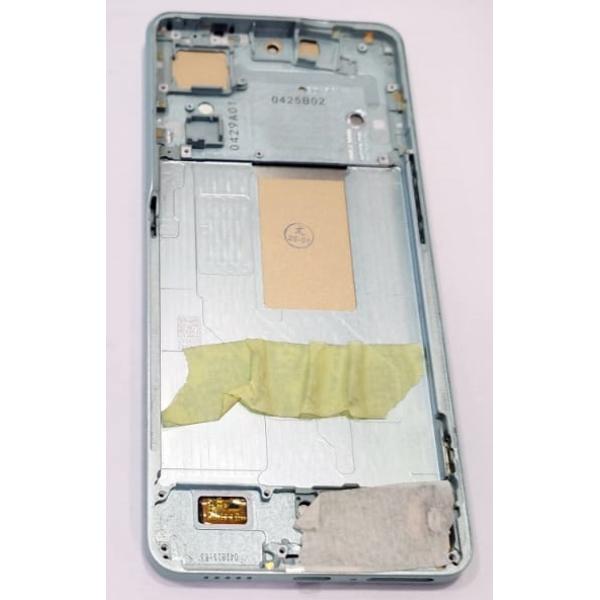Pantalla lcd para Oppo Reno 8 Pro CPH2357 mas tactil negro con marco azul compatible tiene reconocimiento facial