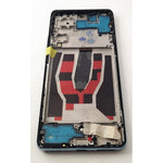 Pantalla lcd para Oppo Reno 10 5G CPH2531 mas tactil negro con marco azul compatible TFT