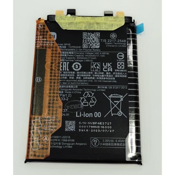 Bateria original BP4E 4500mAh para Xiaomi 13 Lite 46020000E41G Service Pack