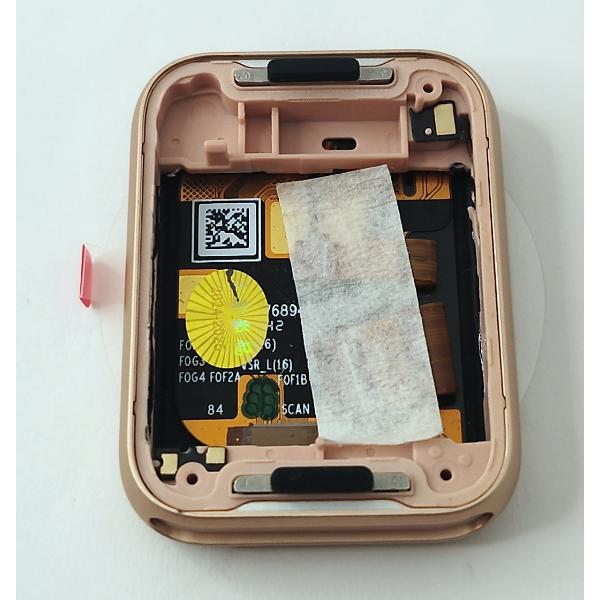 Pantalla lcd para Xiaomi Mi Smart Band 9 Pro mas tactil negro con marco rosa calidad premium