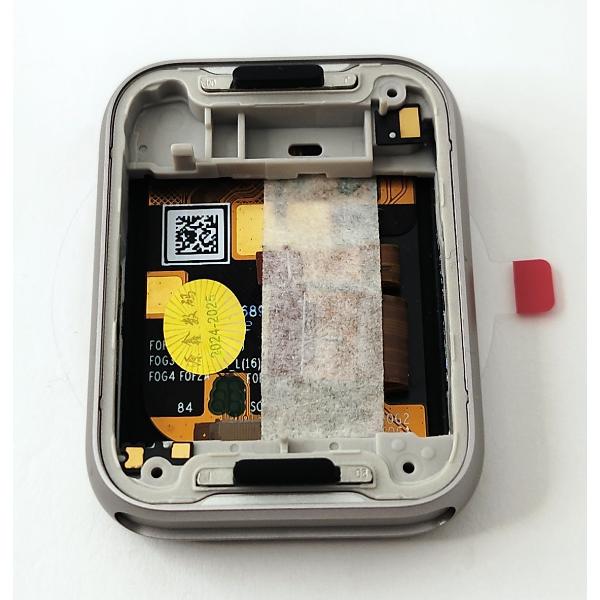 Pantalla lcd para Xiaomi Mi Smart Band 9 Pro mas tactil negro con marco plata calidad premium