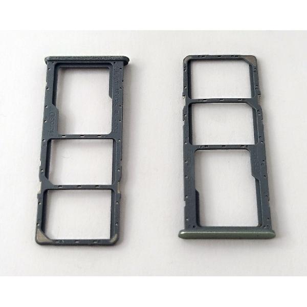 Soporte o bandeja sim verde Dual sim para Realme C61 4G RMX3933 calidad premium