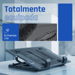 Iggual Refrigerador portátil 1 ventilador RP1V17