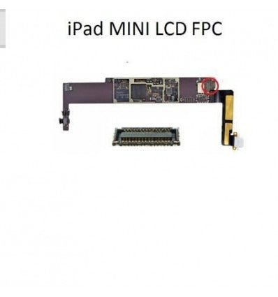 Conector FPC LCD en placa para IPad Mini Mini 2 Mini 3 calidad premium