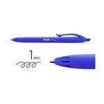 Caja de Bolígrafos de Tinta de Aceite Retráctil Milan P1 Touch MLN176510925/ 25 unidades/ Azules - PixelPlaza