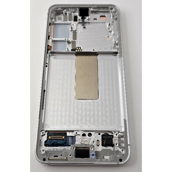 Pantalla LCD mas tactil negro para Samsung galaxy s23 5G SM-S911B GH82-30480F 30481F mas marco plata service pack
