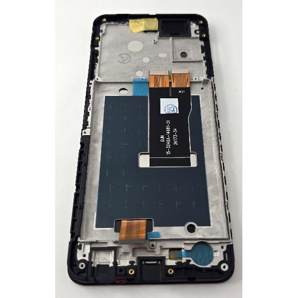Pantalla lcd para ZTE Blade A75 5G mas tactil negro con marco negro calidad premium