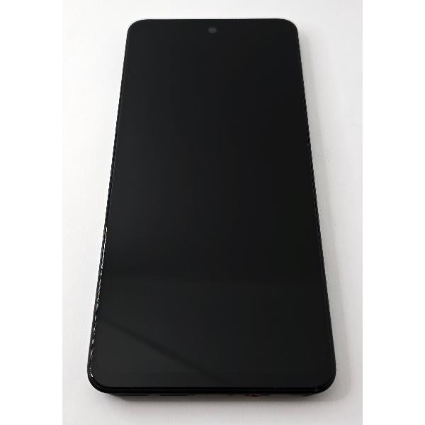 Pantalla lcd para ZTE Blade A75 5G mas tactil negro con marco negro calidad premium