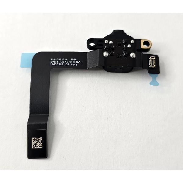 Flex jack auricular negro para Macbook Air M3 15" A3114 calidad premium