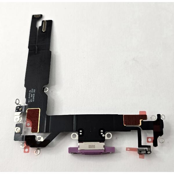 Flex puerto de carga rosa para iPhone 16 A3287 A3081 A3286 A3288 calidad premium