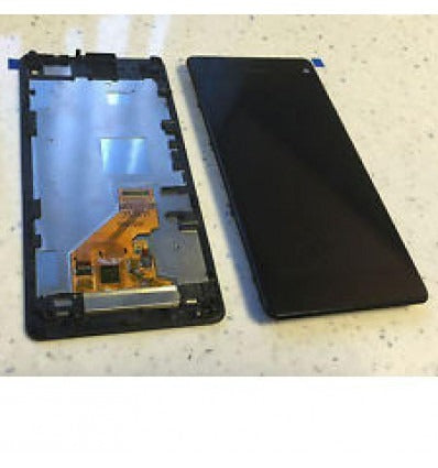 Sony Xperia Z1 Mini D5503 Z1C M51W pantalla lcd + táctil negro premium + marco