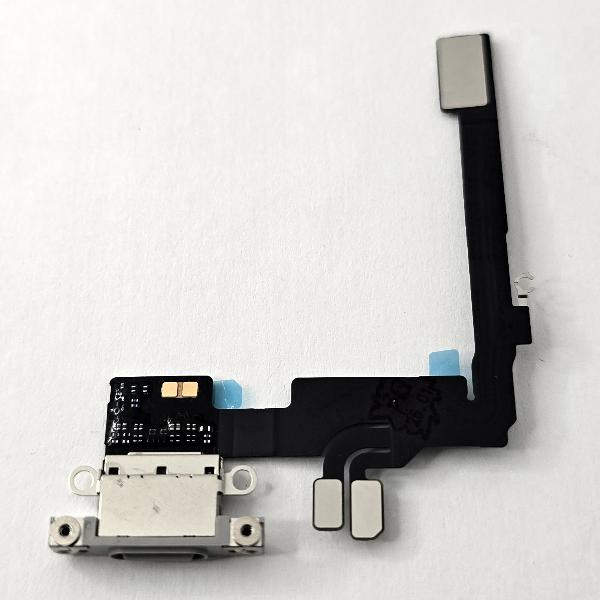 Flex puerto de carga blanco para iPhone 16 Pro A3293 A3083 A3292 A3294 calidad premium