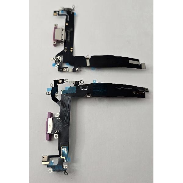 Flex puerto de carga rosa para iPhone 16 A3287 A3081 A3286 A3288 compatible