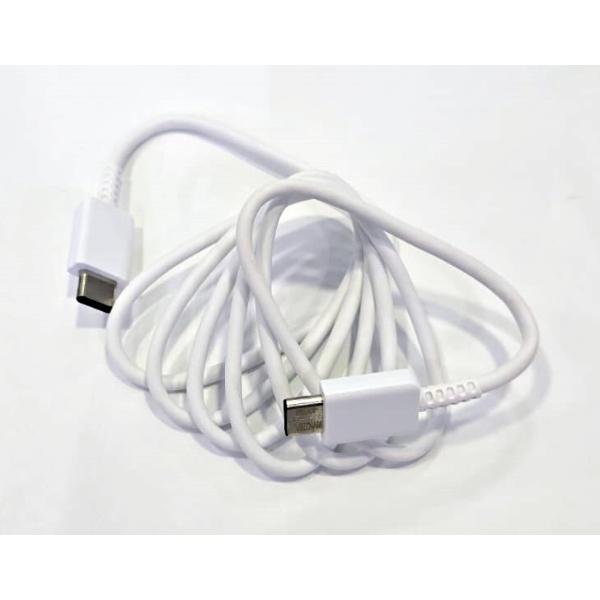 Cable Tipo C a Tipo C EP-DG980BWE Samsung 1 metro blanco GH39-02062A Service Pack
