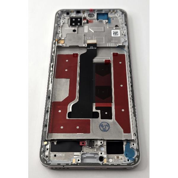 Pantalla lcd para Huawei Honor 200 5G mas tactil negro con marco rosa compatible TFT