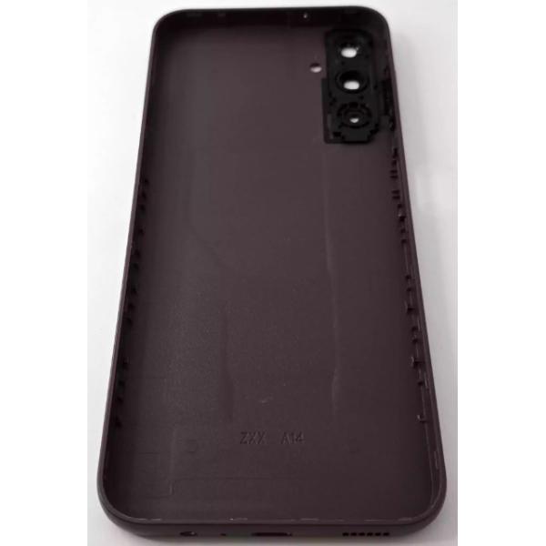 Tapa trasera o tapa bateria morada para Samsung Galaxy A14 4G A145 con cristal de camara