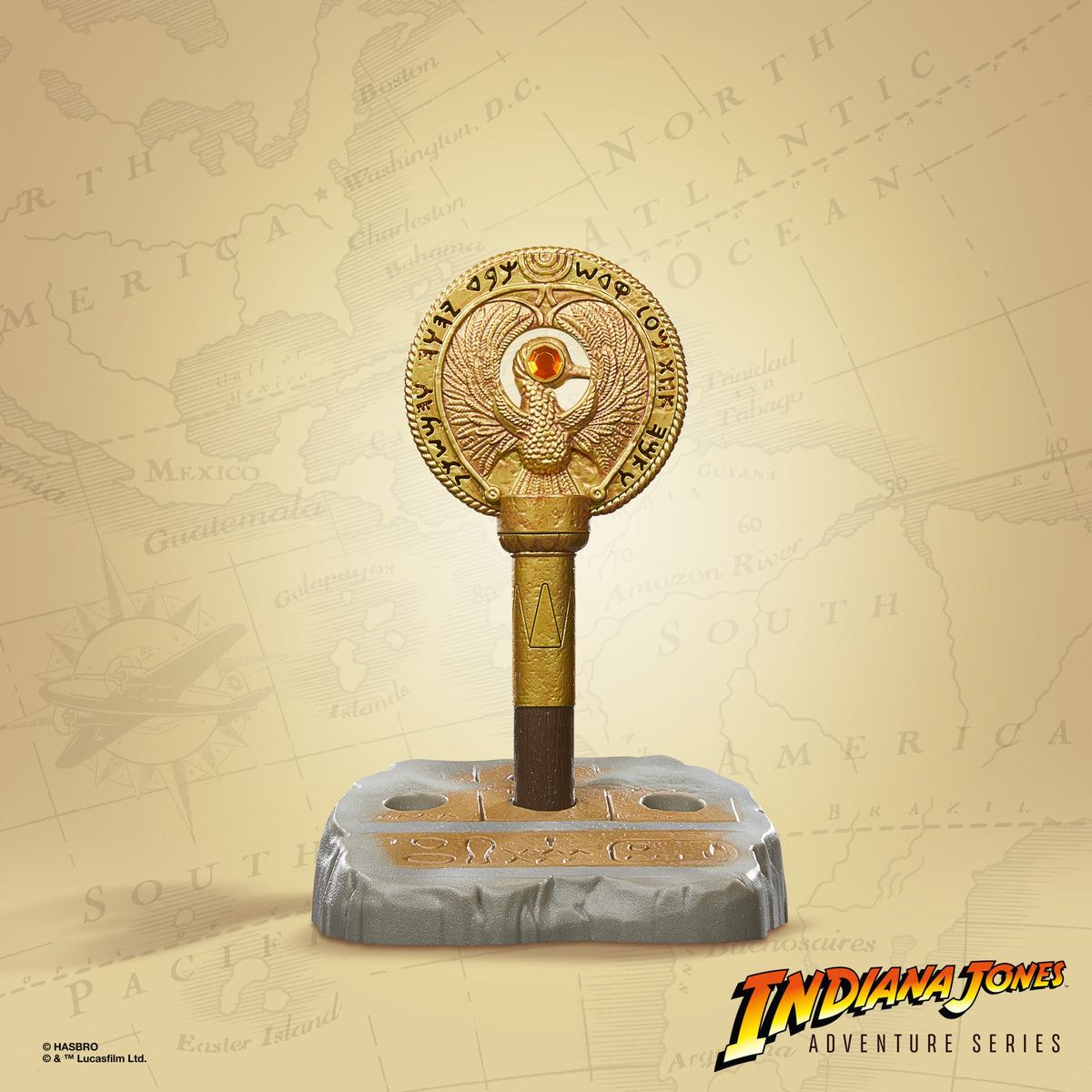 Replica Hasbro indiana jones artifacts staff of ra