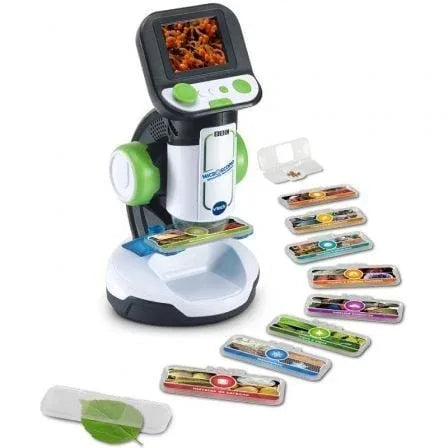 Microscopio Educativo Multimedia VTech/ Pantalla HD - PixelPlaza