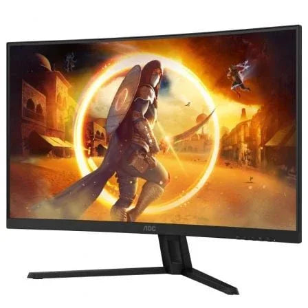 Monitor Gaming Curvo AOC CQ32G4VE 31.5"/ QHD/ 0.5ms/ 180Hz/ VA/ Negro - PixelPlaza