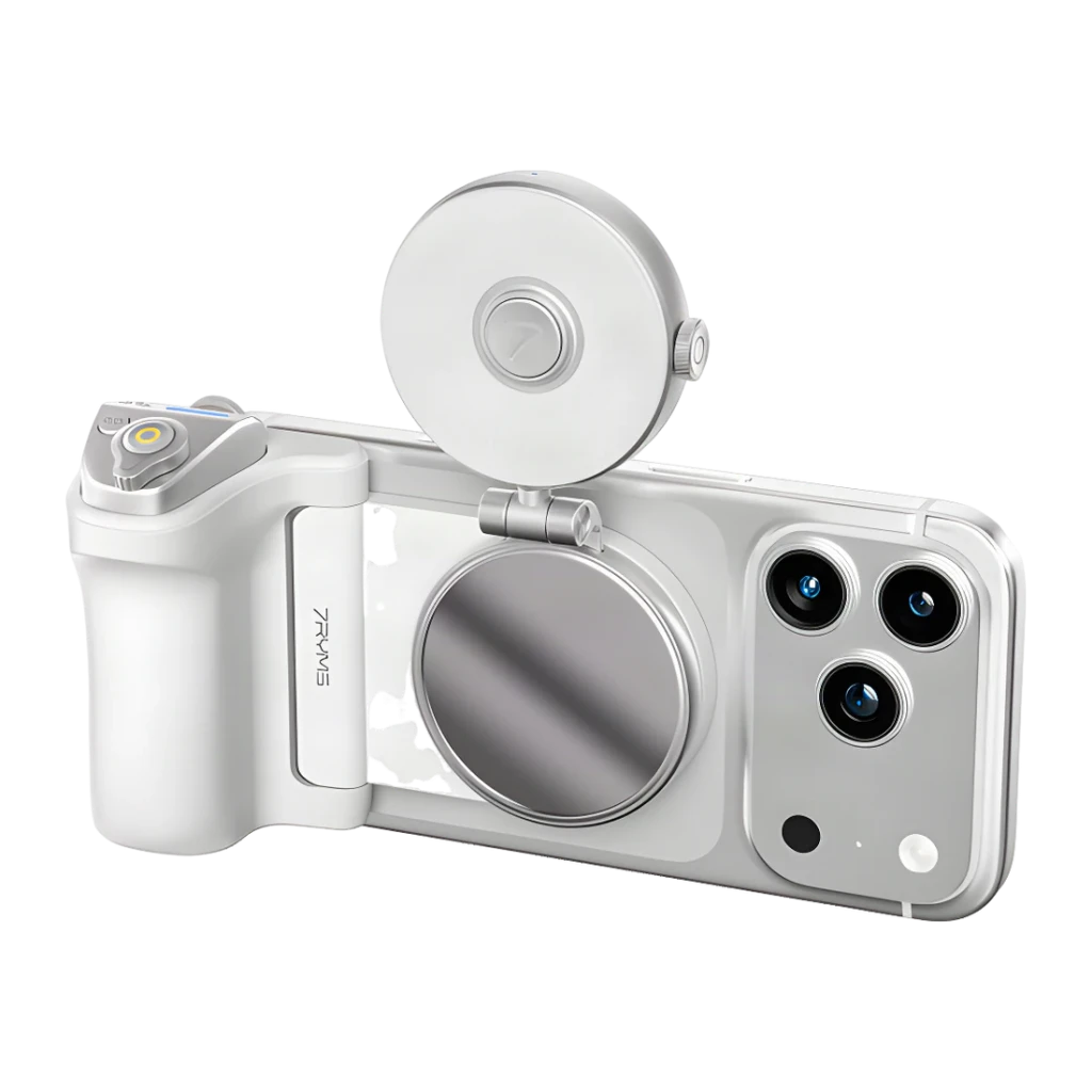 Trípode 7RYMS 7RIG T1 Plata MagSafe magnético Plegable
