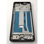 Carcasa o marco frontal negro para Motorola Moto G75 5G