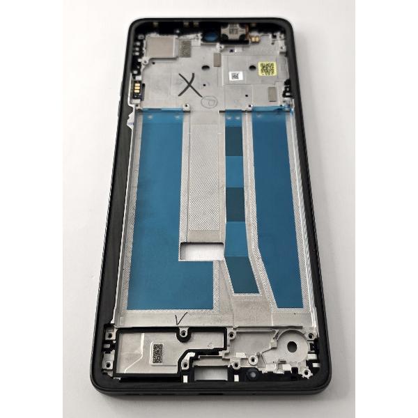 Carcasa o marco frontal negro para Motorola Moto G75 5G