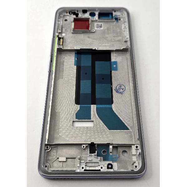 Carcasa o marco frontal morado para Xiaomi Redmi Note 14 Pro 5G