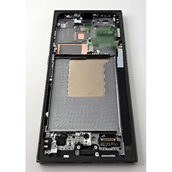 Pantalla Lcd Para Samsung Galaxy S24 Ultra SM-S928B Mas tactil negro marco negro titanio GH82-33396B Service Pack