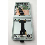Pantalla Para Samsung Galaxy Z Flip6 Sm F741B Mas Tactil Negro Con Marco Verde Claro Gh82 35014D Service Pack