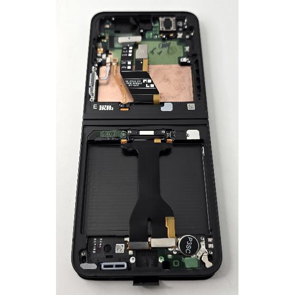 Pantalla para Samsung Galaxy Z Flip6 SM-F741B mas tactil negro con marco negro GH82-35014E Service Pack