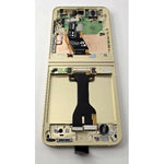 Pantalla para Samsung Galaxy Z Flip6 SM-F741B mas tactil negro con marco amarillo GH82-35014B Service Pack