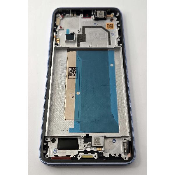 Pantalla lcd para Xiaomi 13T Pro mas tactil negro con marco azul 5600310M1200 Service Pack