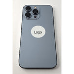 Tapa trasera o tapa bateria azul para iPhone 13 Pro con marco central remanufacurada Grado A
