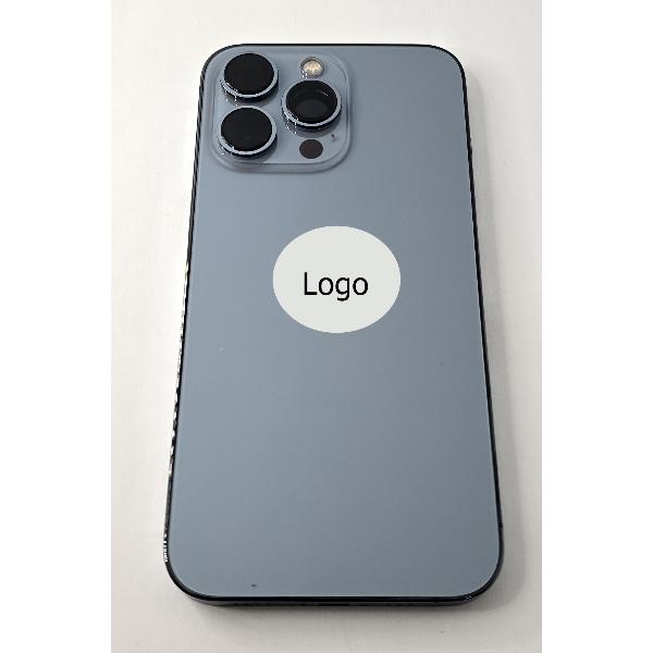 Tapa trasera o tapa bateria azul para iPhone 13 Pro con marco central remanufacurada Grado A