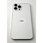 Tapa trasera o tapa bateria plata para iPhone 13 Pro Max con marco central remanufacurada Grado A