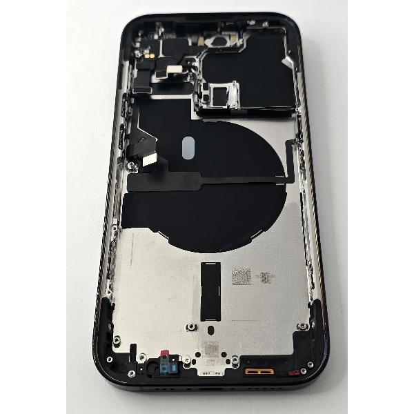 Tapa trasera o tapa bateria negra  para iPhone 14 Pro con marco central remanufacurada Grado A