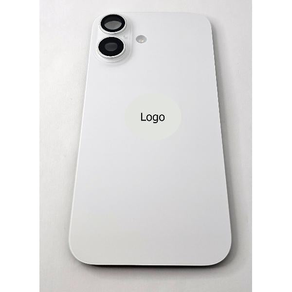 Tapa trasera o tapa bateria blanca para iPhone 16 remanufacurada Grado A