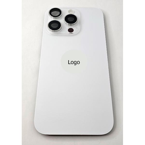 Tapa trasera o tapa bateria blanca para iPhone 16 Pro remanufacurada Grado A