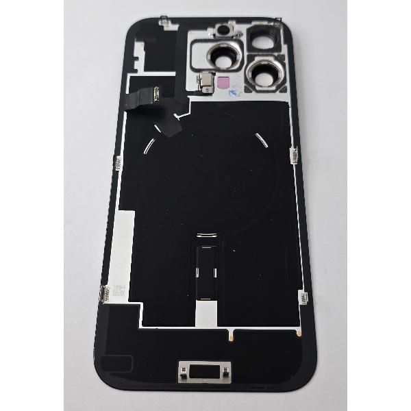 Tapa trasera o tapa bateria negra para iPhone 16 Pro Max remanufacurada Grado A