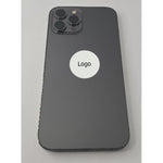 Tapa trasera o tapa bateria gris para Iphone 12 Pro Max con marco central Remanufacturada Grado A