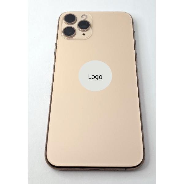 Tapa trasera o tapa bateria oro mate para Iphone 11 Pro con marco central Remanufacturada Grado A