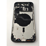Tapa trasera o tapa bateria azul oscuro para Iphone 12 Pro Max y marco central Remanufacturada Grado A
