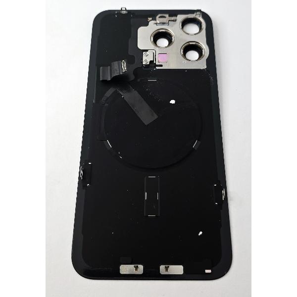 Tapa trasera o tapa bateria azul titanio para iPhone 15 Pro Max remanufacurada Grado A