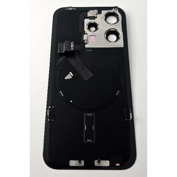 Tapa trasera o tapa bateria azul titanio para iPhone 15 Pro remanufacurada Grado A