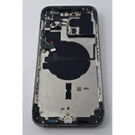 Tapa trasera o tapa bateria morado oscuro para Iphone 14 Pro Max con marco central Remanufacturada Grado A